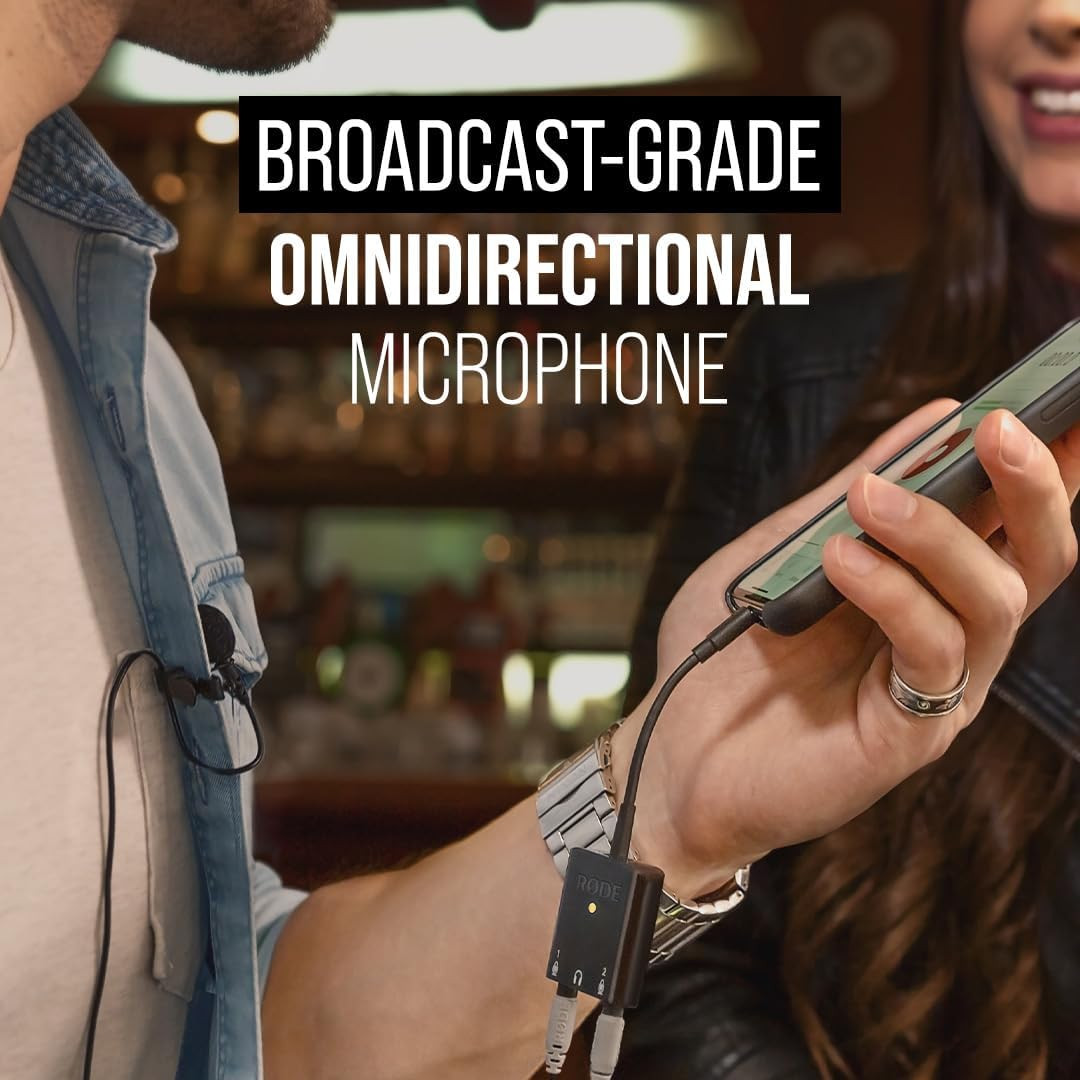 Smartlav+ Lavalier Microphone for Smartphones,Black