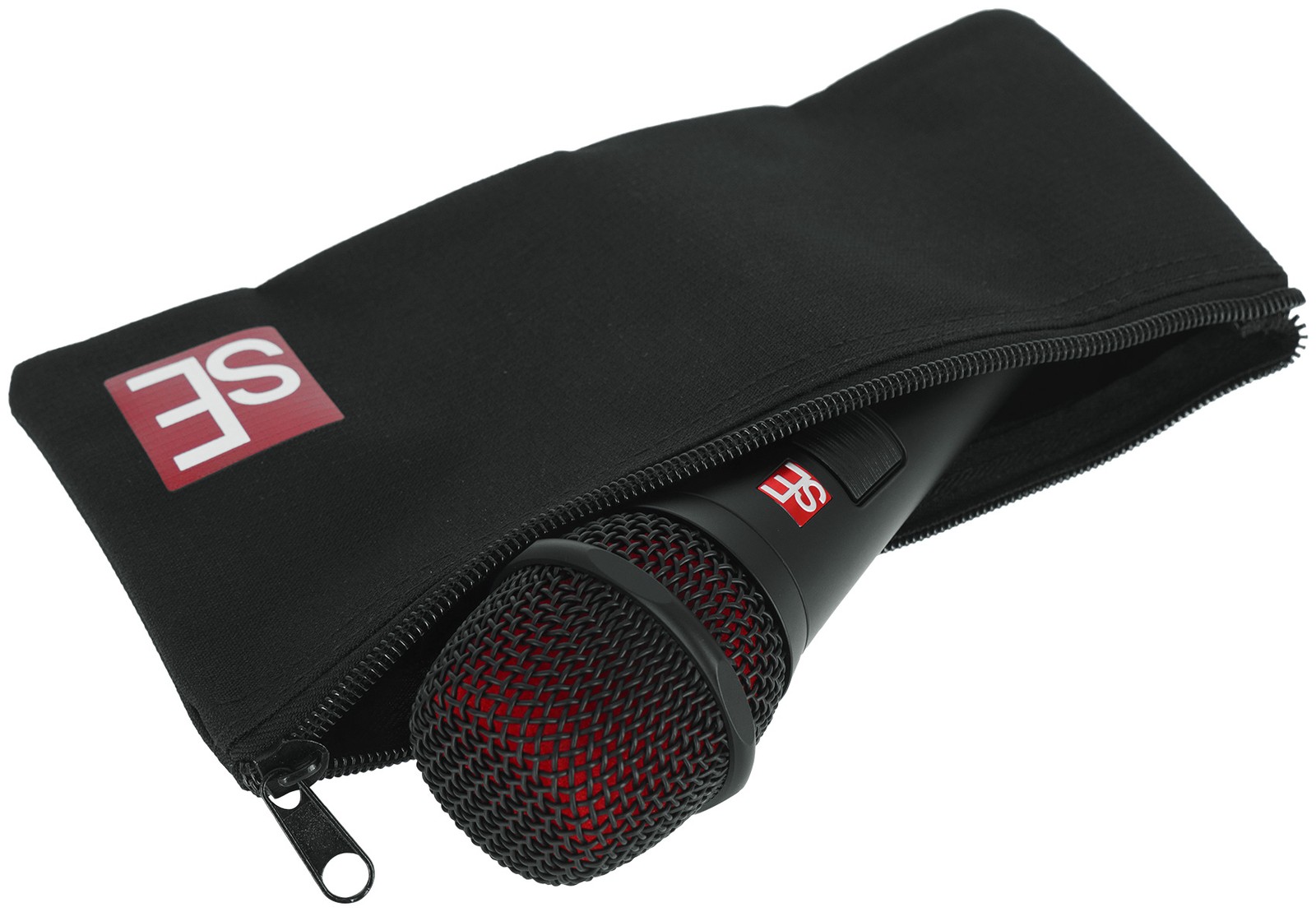 Se Electronics V7 PTT Handheld Dynamic Microphone Push-To-Talk Switch+Windscreen
