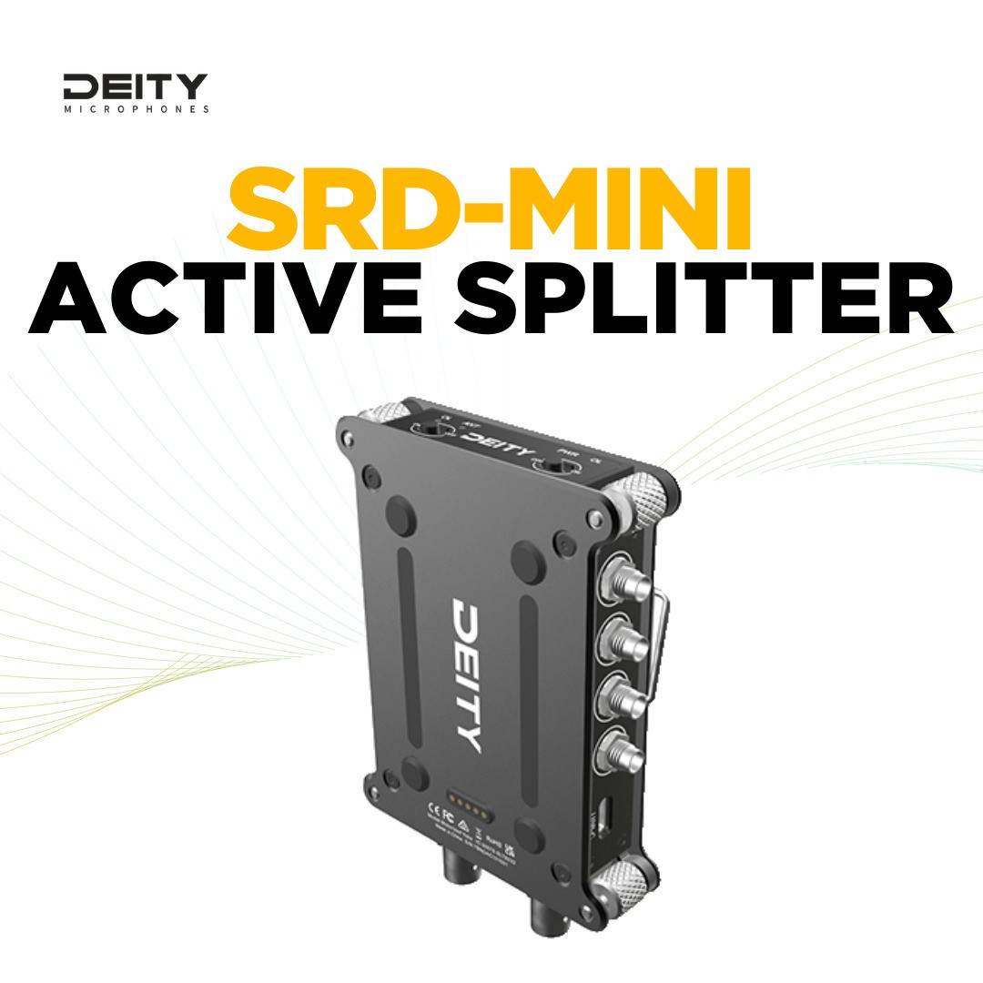 Deity SRD Mini 4 Channel Black Radio Frequency Distribution Device Bundle
