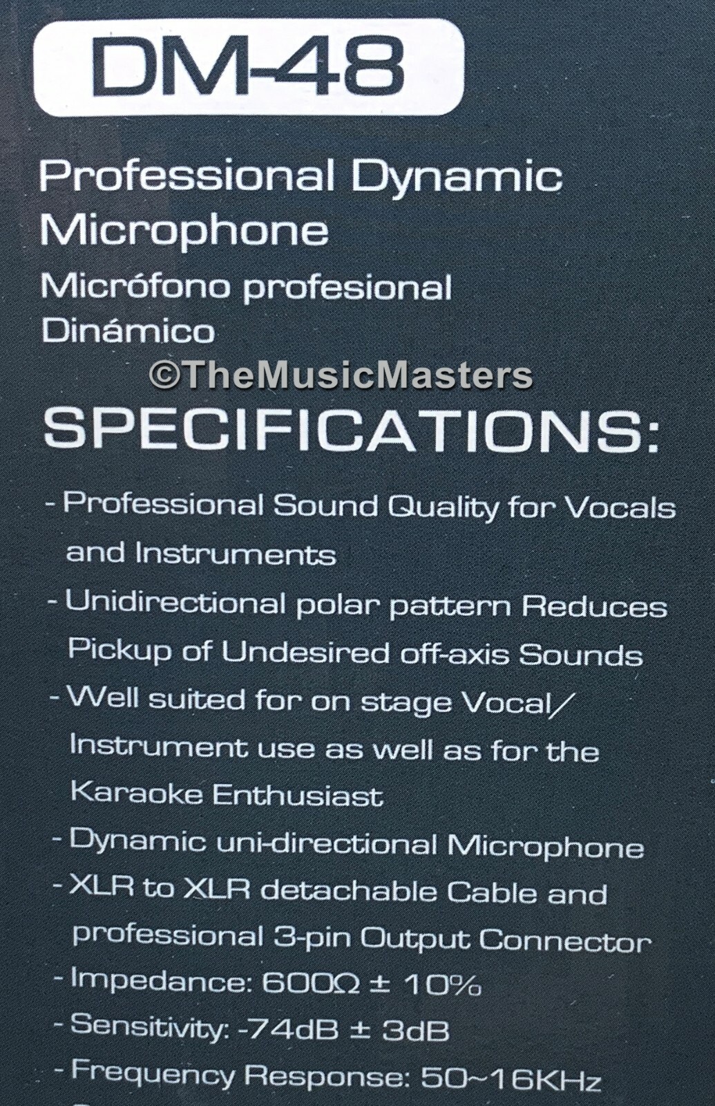 4X Dynamic Handheld Professional MICROPHONES w/ Case Bands DJs Karaoke PA Vocals