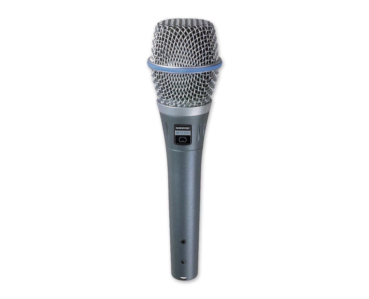 Shure Beta 87C Cardioid Electret Condenser Vocal Microphone Mic PROAUDIOSTAR