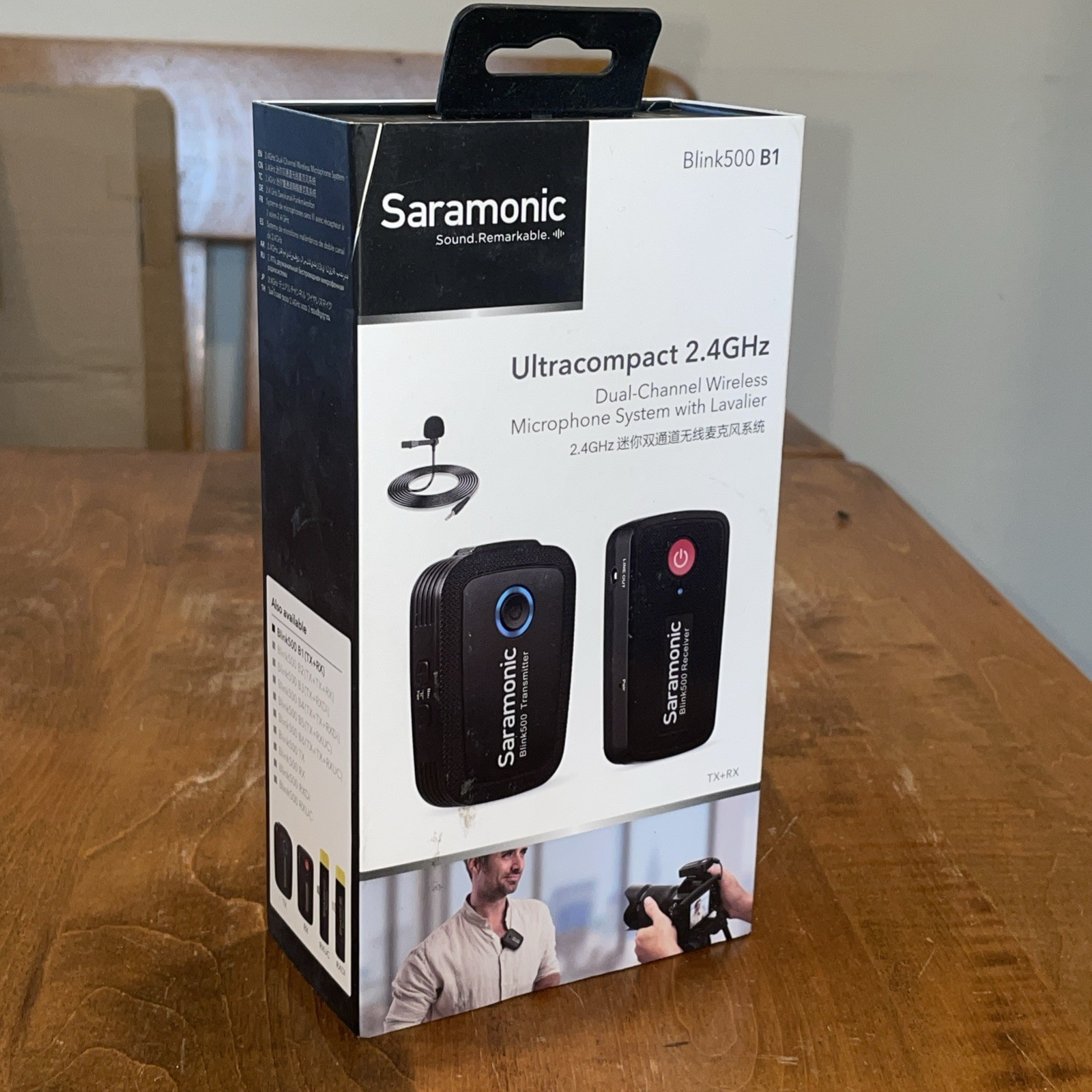 Saramonic Blink500 B1 Ultracompact 2.4GHz Dual Chan Wireless Microphone System