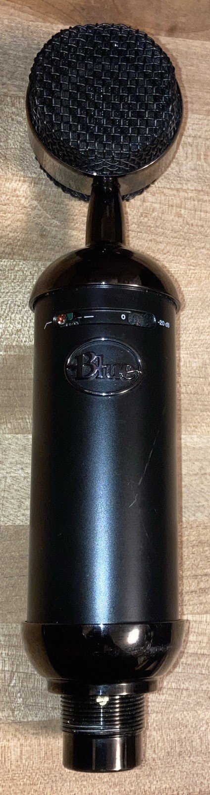 Blue Blackout Spark SL XLR Condenser Microphone Fast Free Shipping .