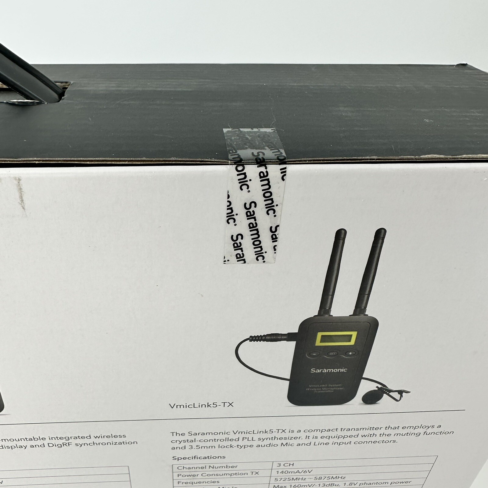 Saramonic Wireless Microphone System VmicLink5 Camera Mount Digital New
