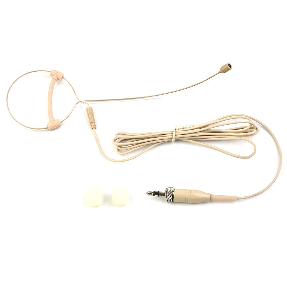 Top Sensitivity Headset Microphone Single-ear XLR 3 Pin 3.5mm Accessory