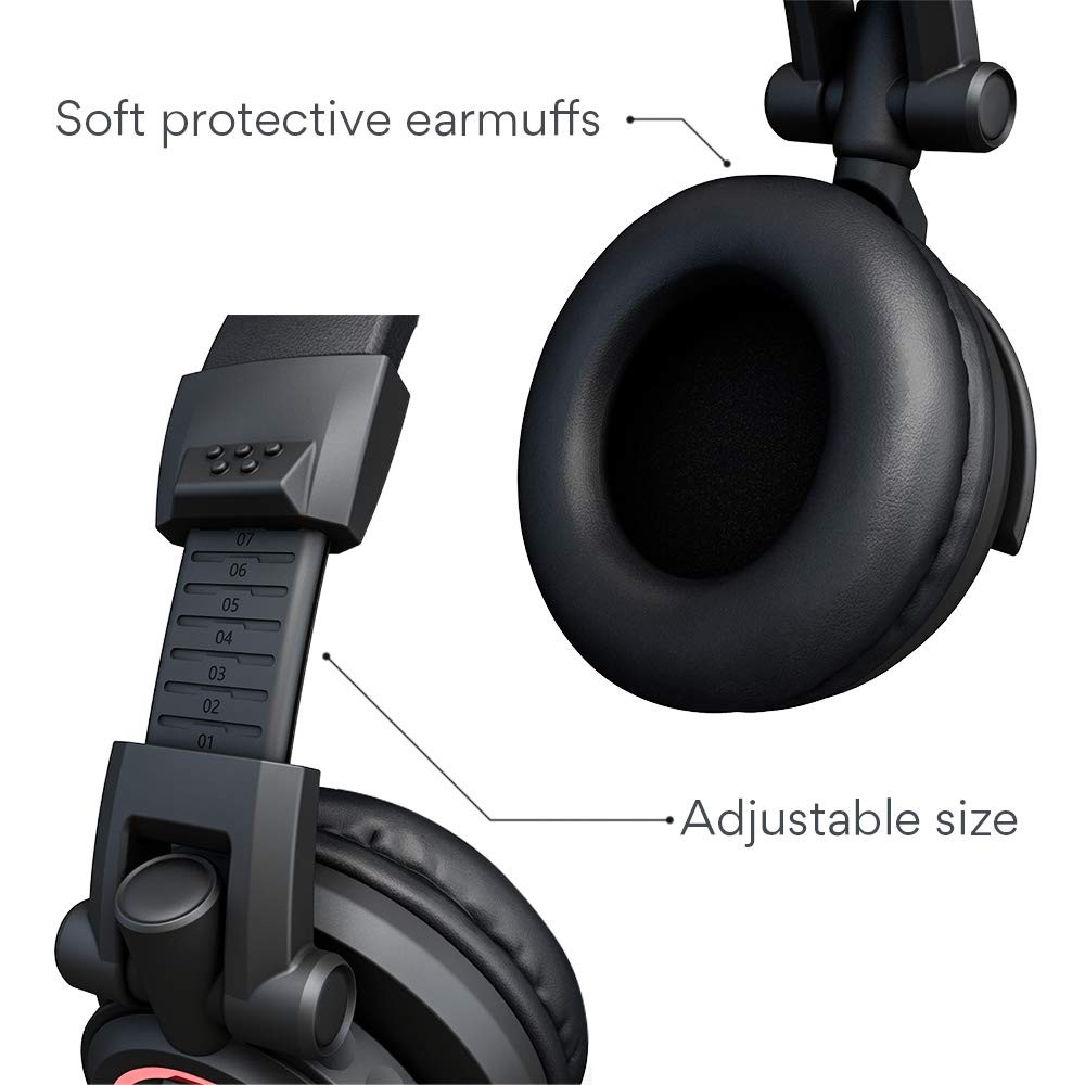 Podcast Microphone with Studio Headphones – 192kHz 24bit for Live Streaming