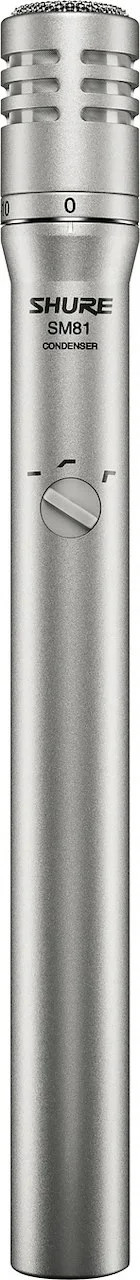 Shure SM81 – Condenser Instrument Microphone