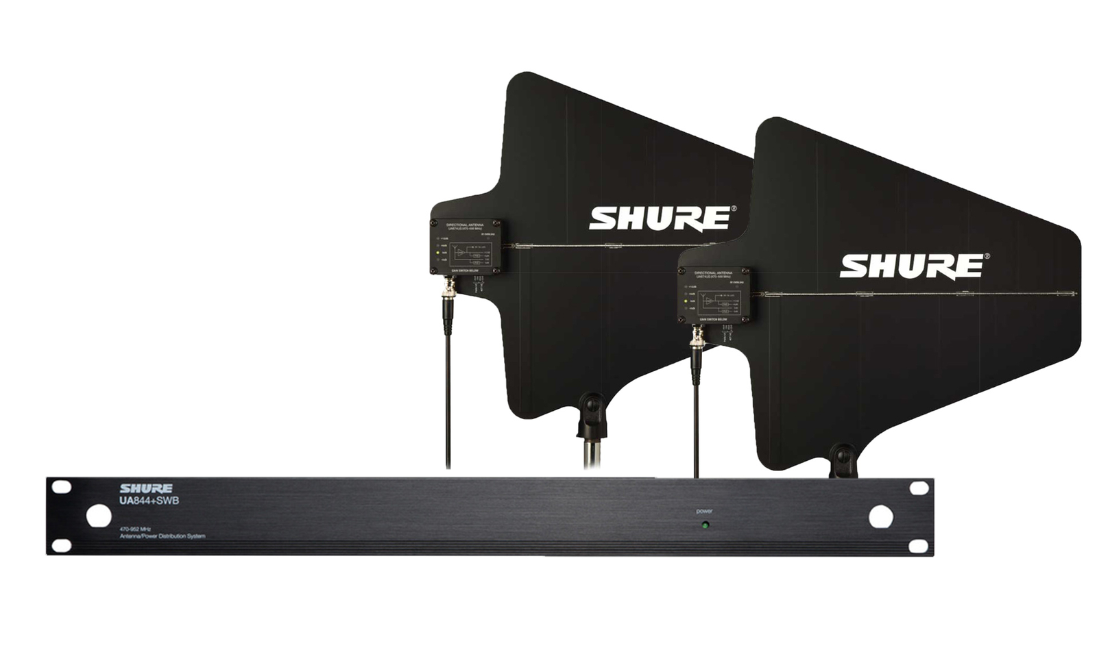 Shure UA844+SWB-2UA874US Antenna Distribution System