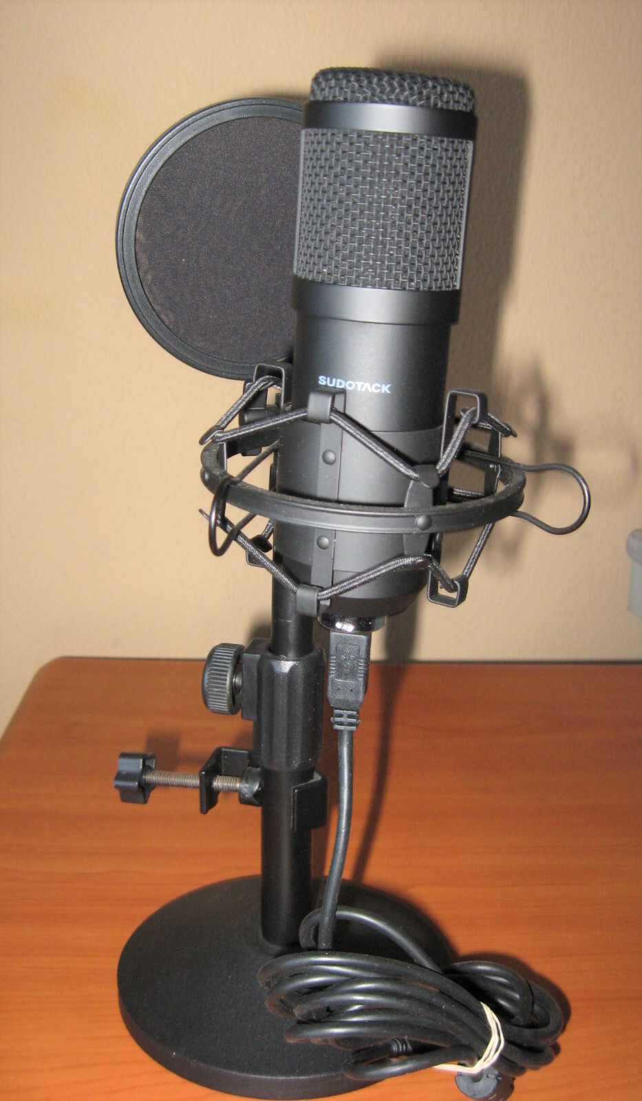USB Streaming Podcast PC Microphone, SUDOTACK Professional used in excellent con