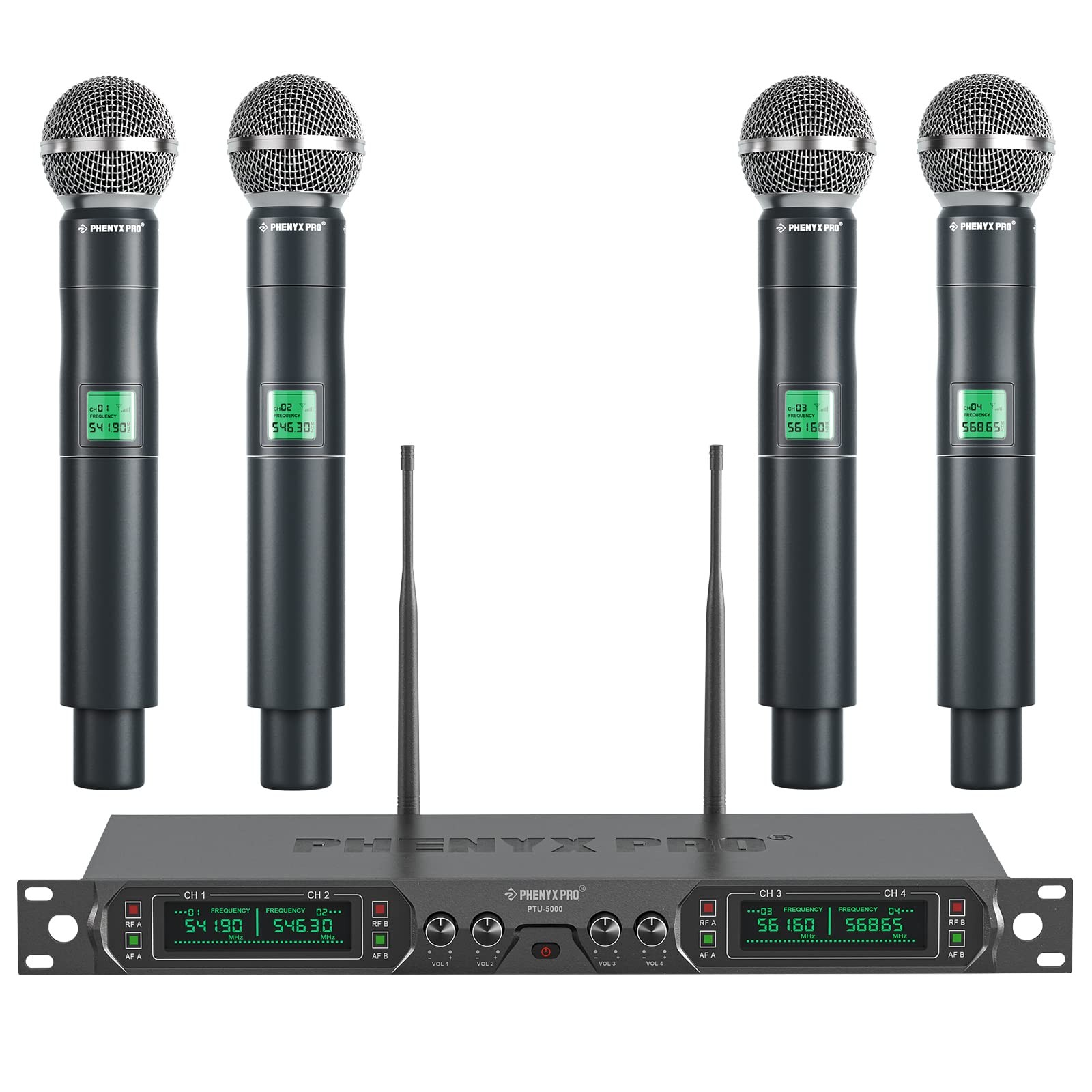Phenyx Pro Wireless Microphone System, 5000A – Freq Group 1, PTU-5000