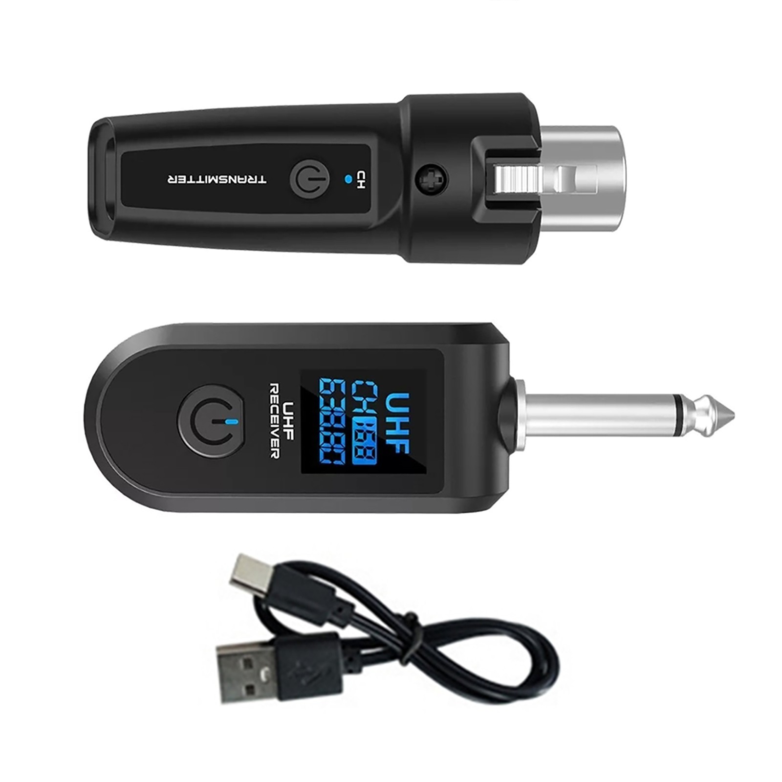 1set Wireless Audio Transmitter&Receiver UHF XLR Adapter Widely Applicant