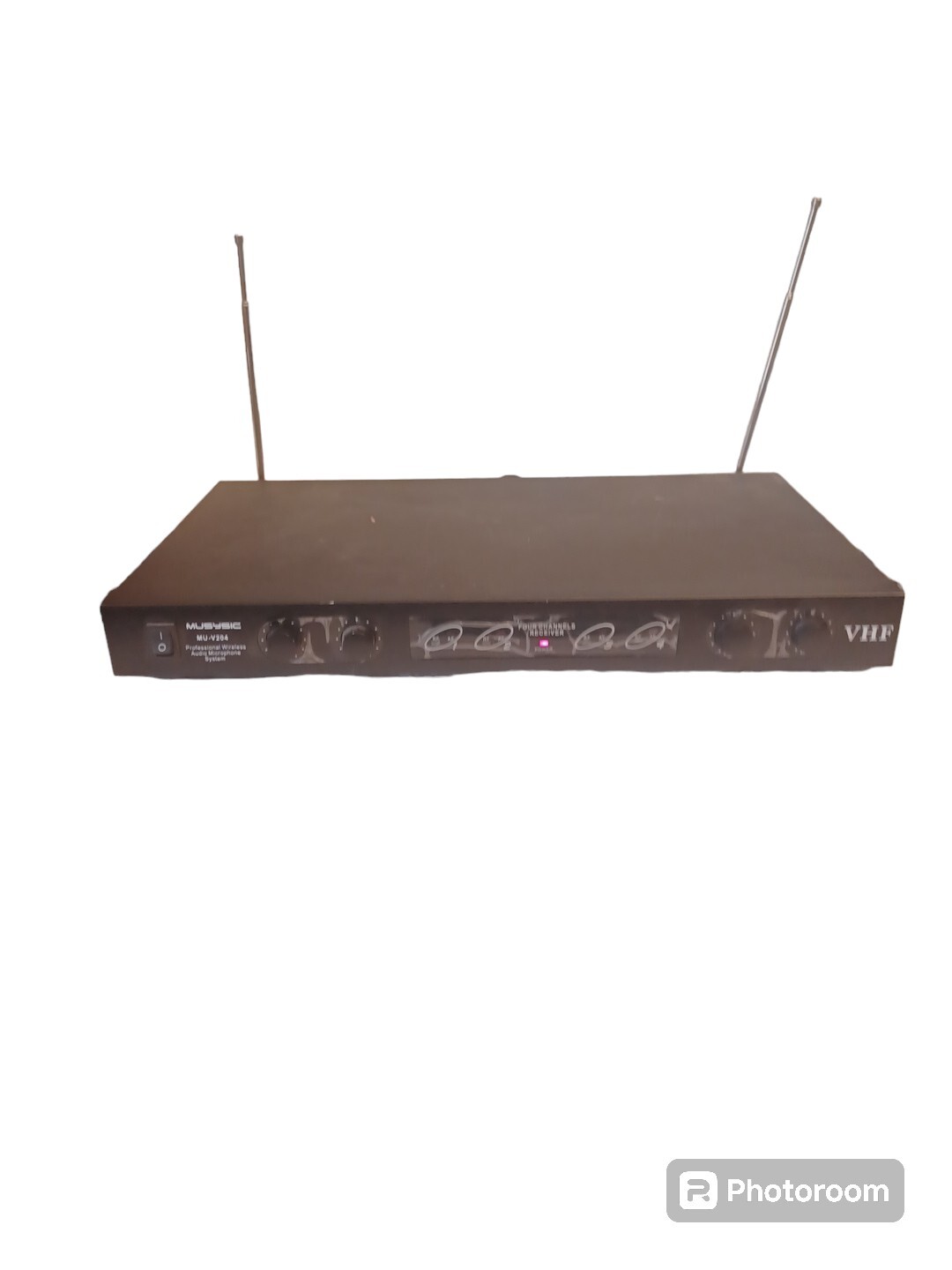 Wireless Microphone Musysic Professional 4 Channel Mu-V204