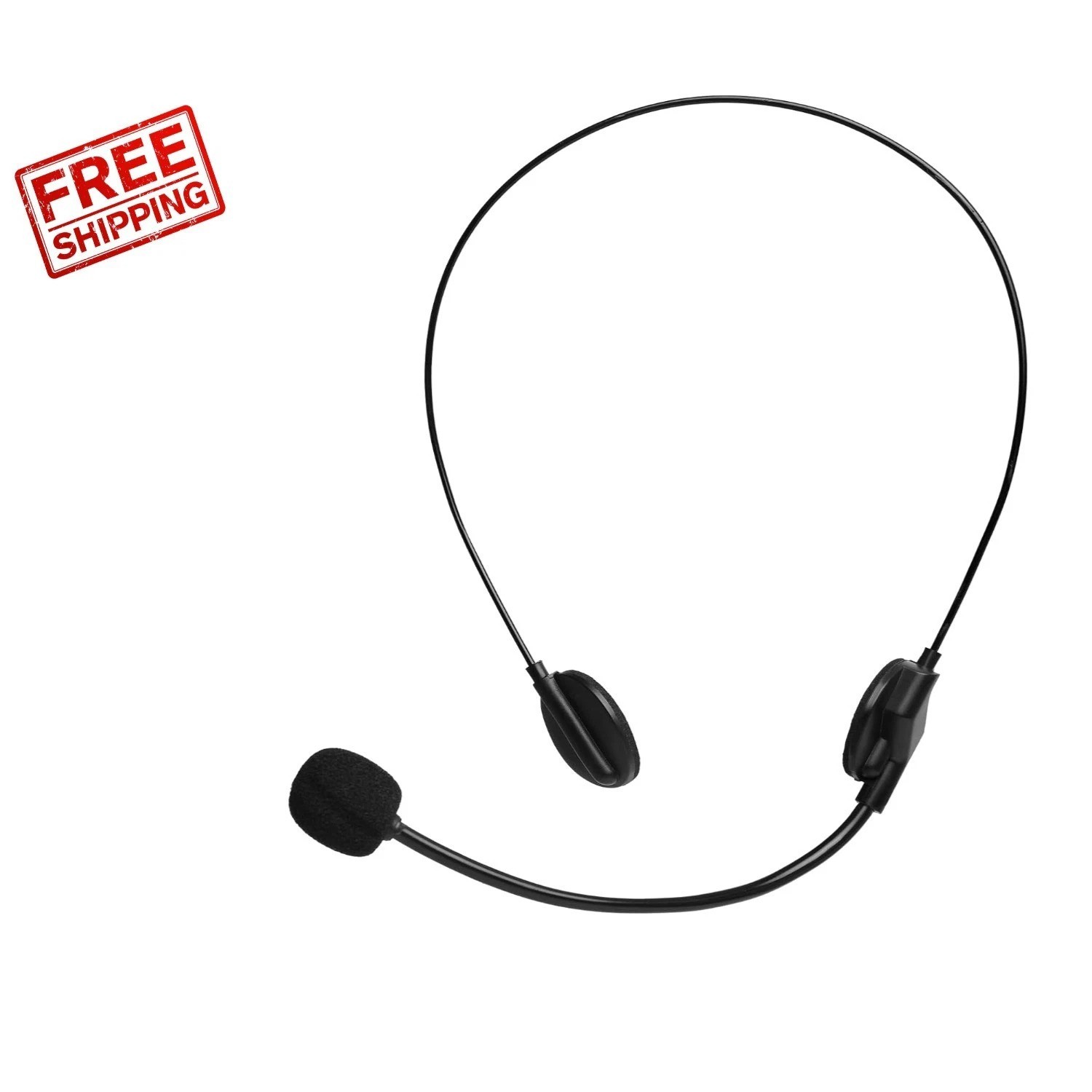 Lightweight Fake Mic Headset Costume for Adults & Kids – Fun Party Accessory