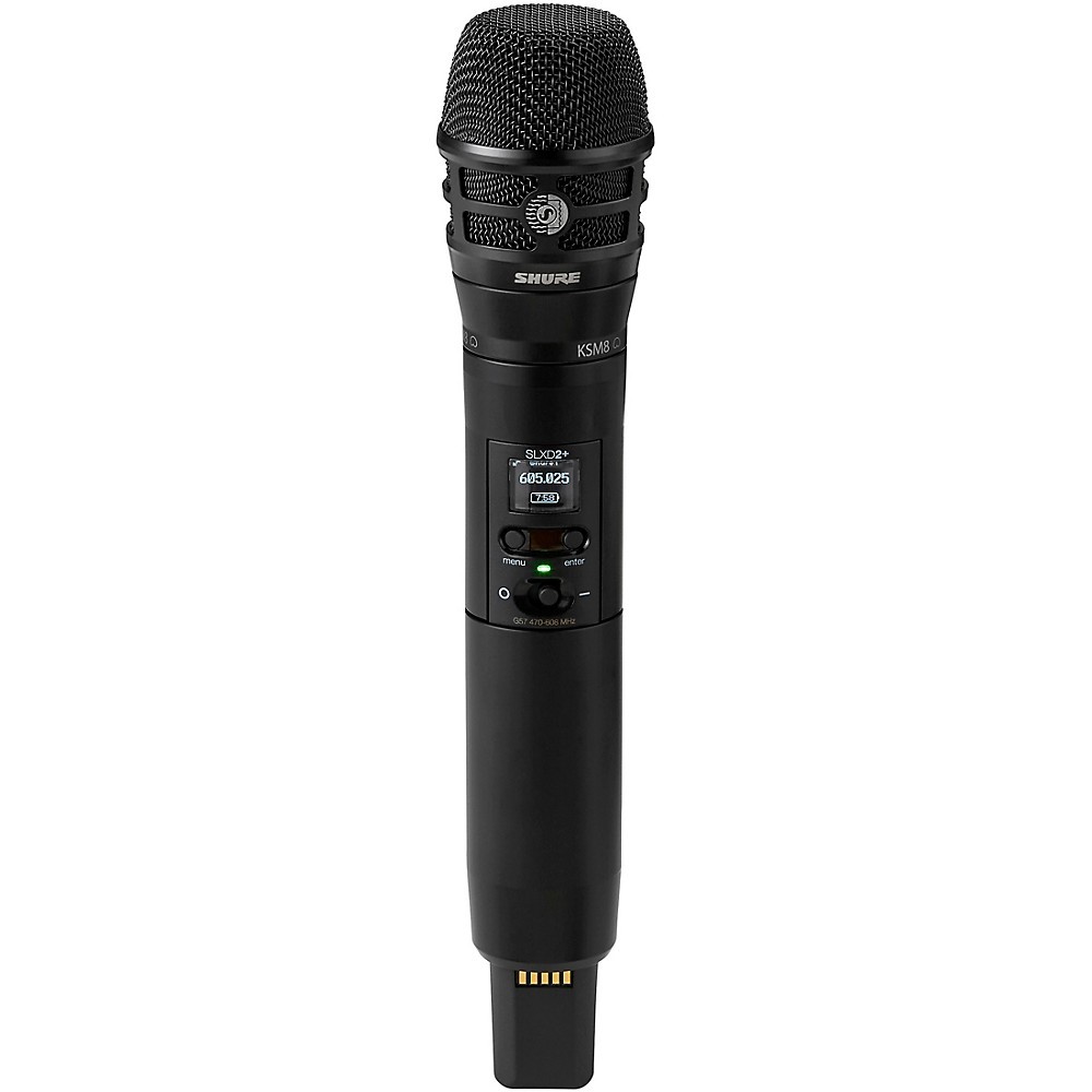 Shure SLXD2+/K8B Wireless Handheld Microphone Transmitter – Band G57
