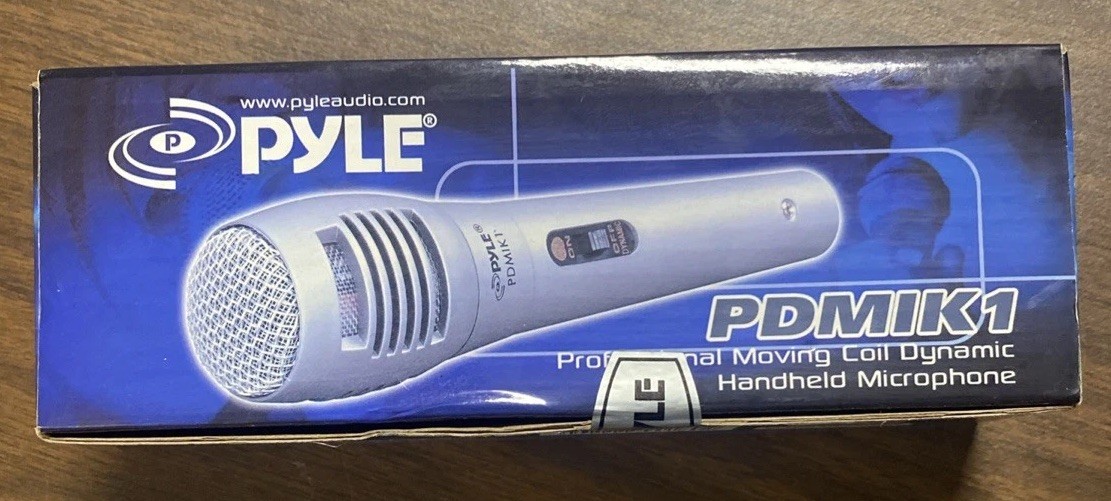 Pyle – PDMIK1 – Professional Moving Coil Dynamic Handheld Microphone