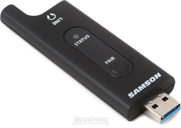 Samson AirLine XD Fitness Headset USB Digital Wireless System – 2.4 GHz