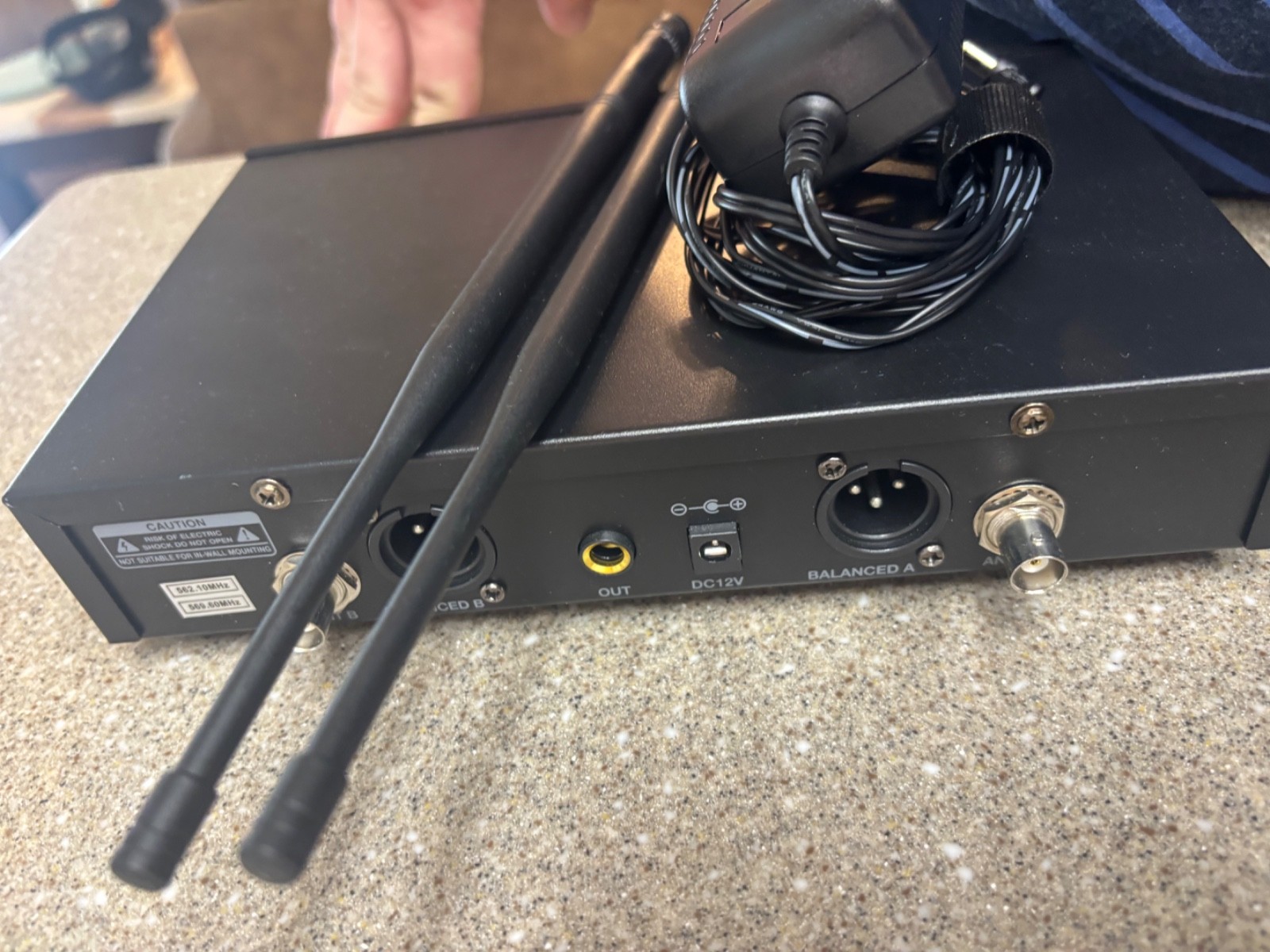 Rockville RWM1203VH Dual UHF Headset & Guitar Wireless Microphone System