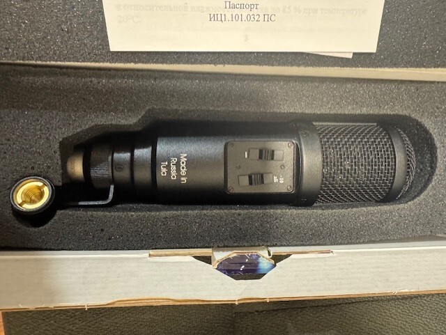OkTAVA MK-319 Cardioid LARGE CONDENSER MICROPHONE . OLD NEW STOCK