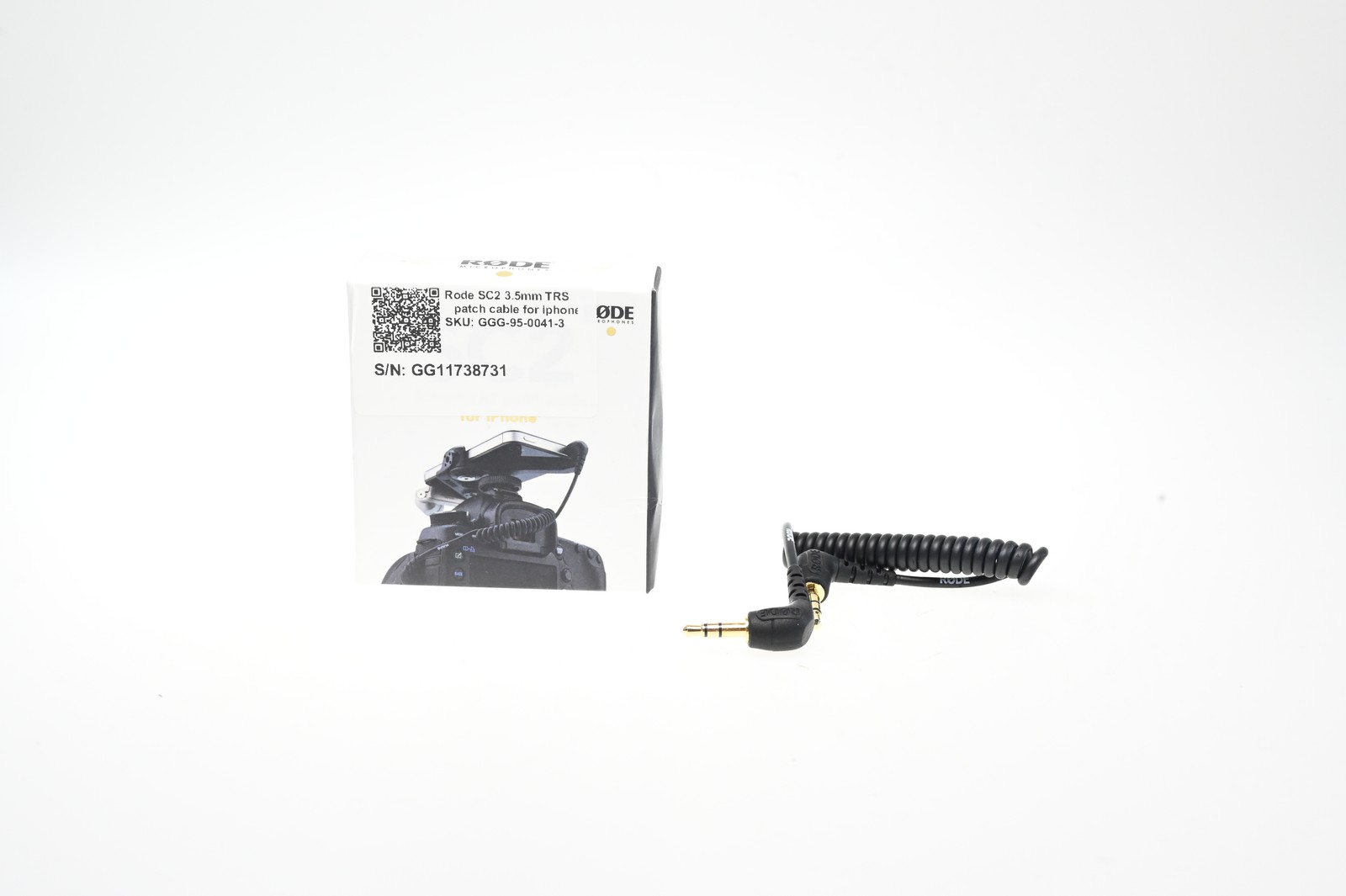 Rode SC2 3.5mm TRS patch cable for iphone #G731