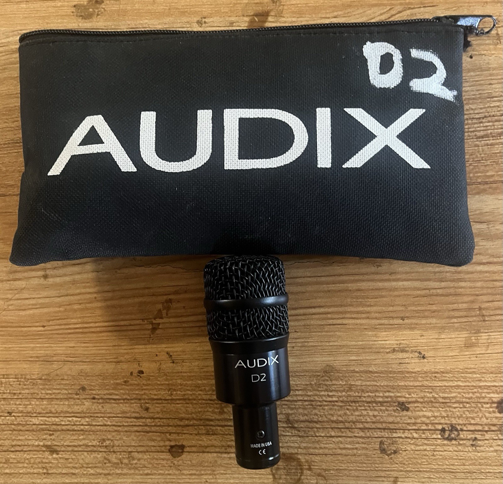Audix D2 Dynamic Instrument Microphone w/ Bag