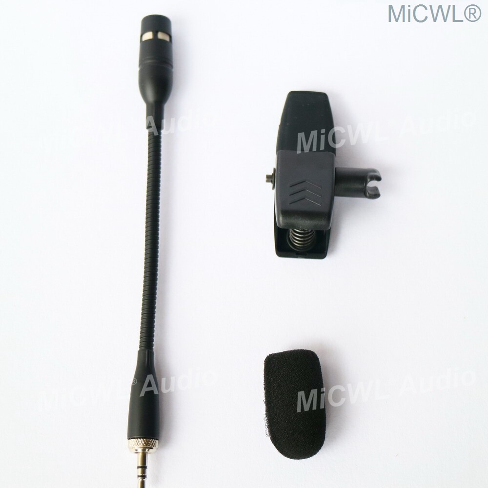 Instrument Interview Microphone for Sennheiser AVX EW112p G3 G4 Camera Body Pack