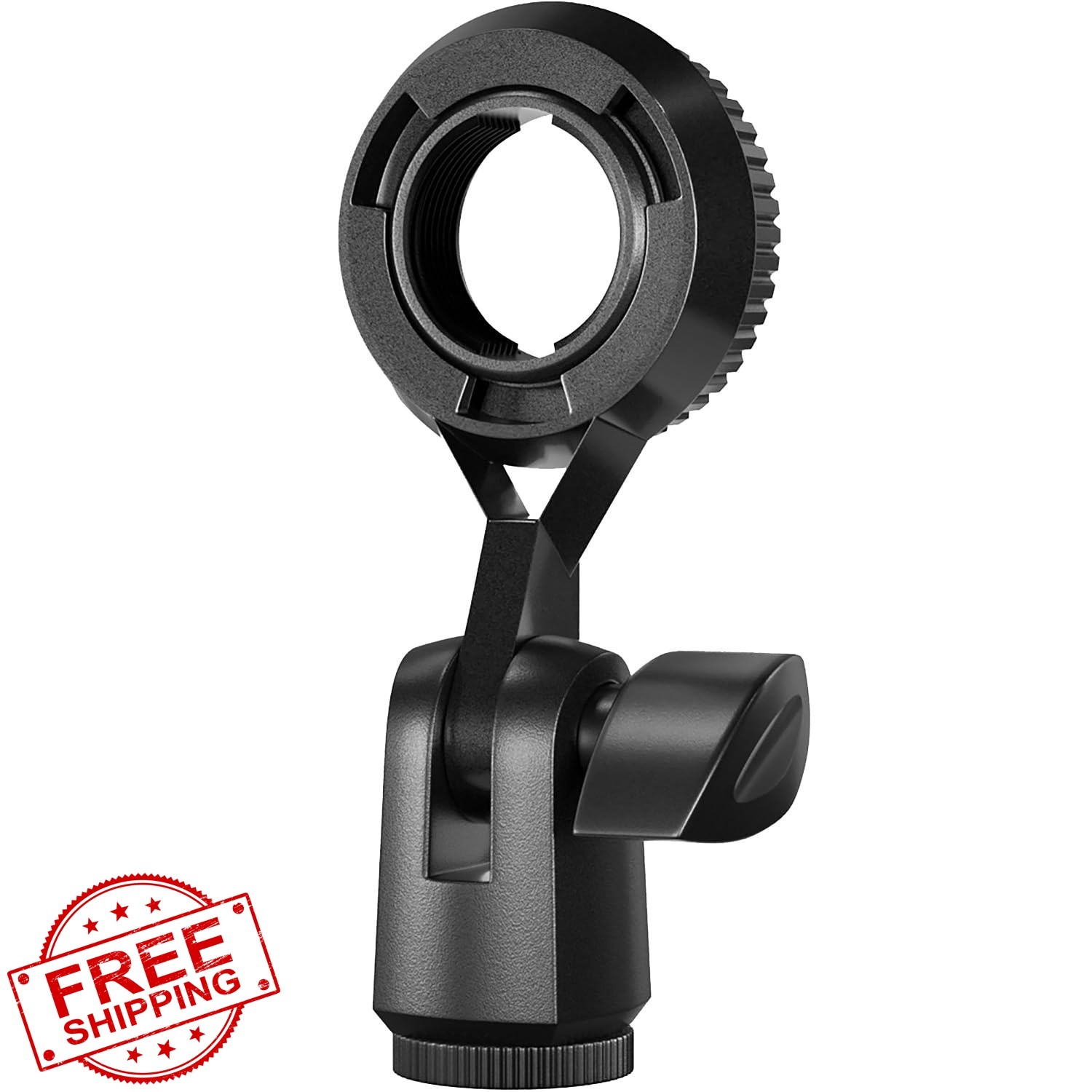 LUORNG Condenser Microphone Holder Mic Clip