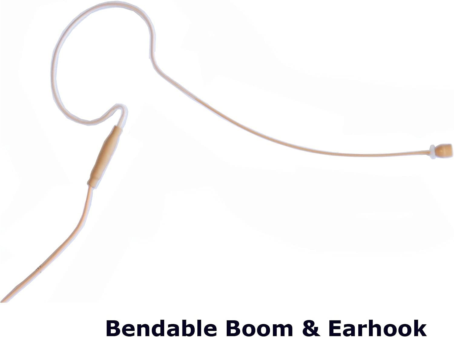 Professional Headset Microphone – 4-Pin Connector for Audio Technica Bodypack Tr