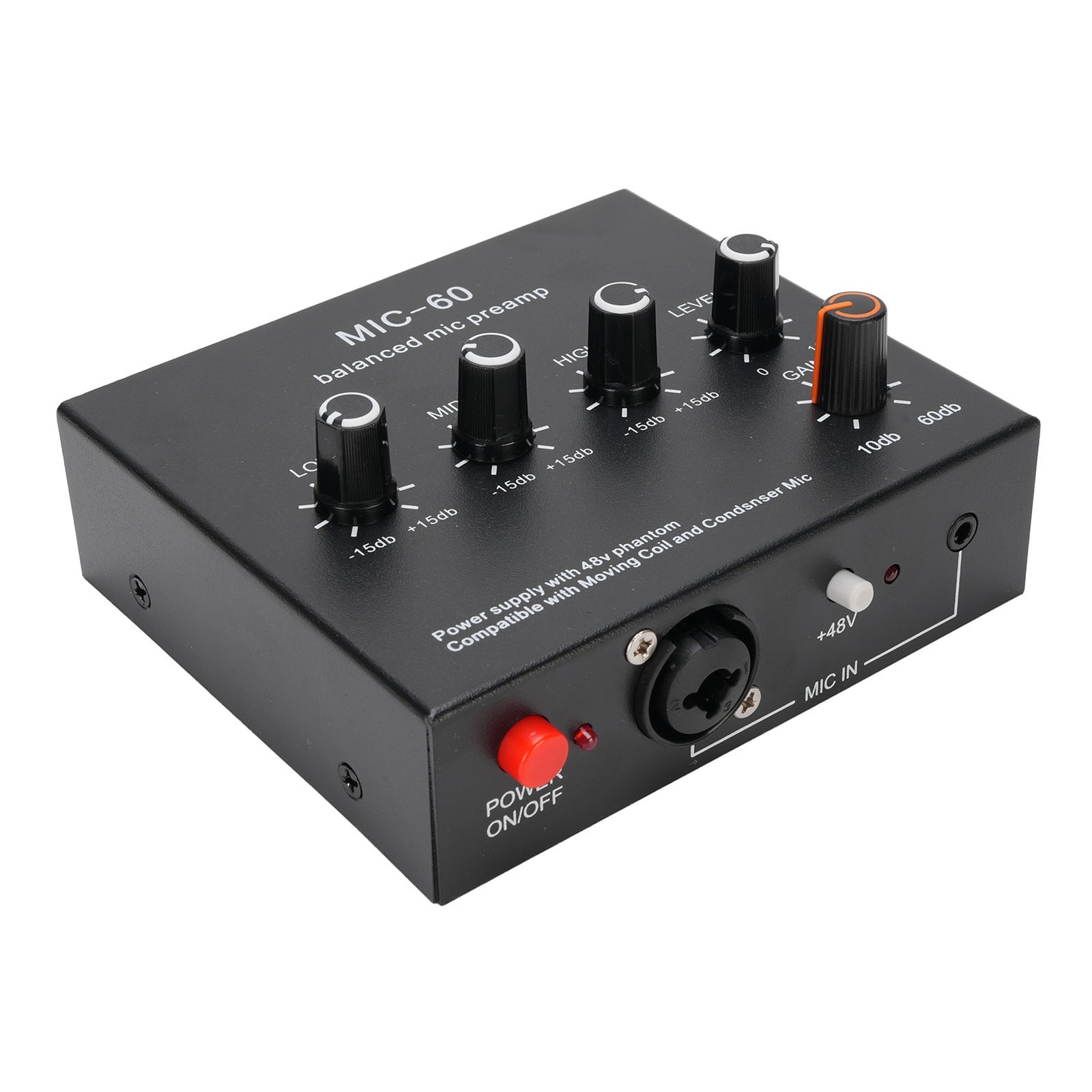 Professional Mic Gain For Studio Recording XHKA MFEQ