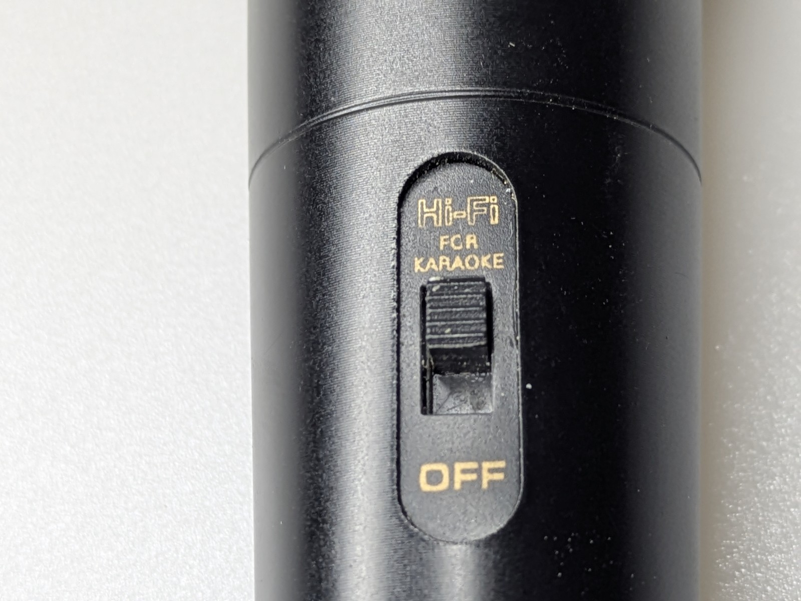 DM-312 Dynamic Microphone with Hi-fi Karaoke Switch with cable and Box.