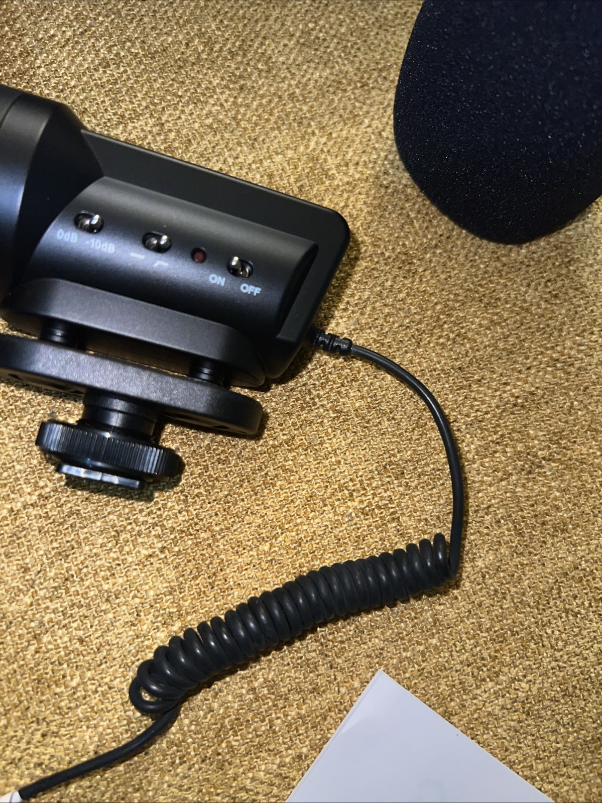 Marantz Audio Microphone, Professional Scope Condenser For dSLR NOT Tested Fr🎁