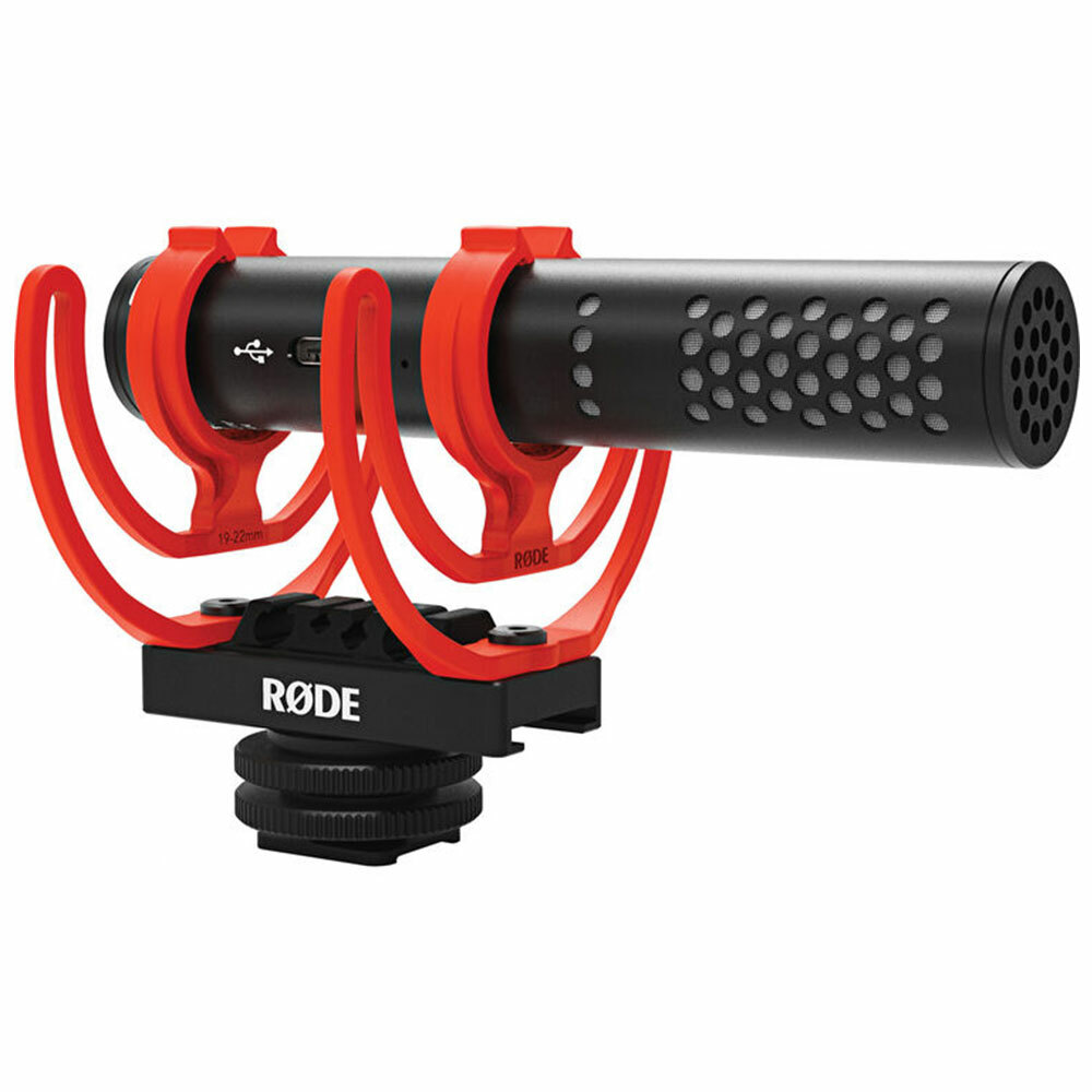 Rode VideoMic GO II Ultracompact Analog/USB Camera-Mount Shotgun Microphone