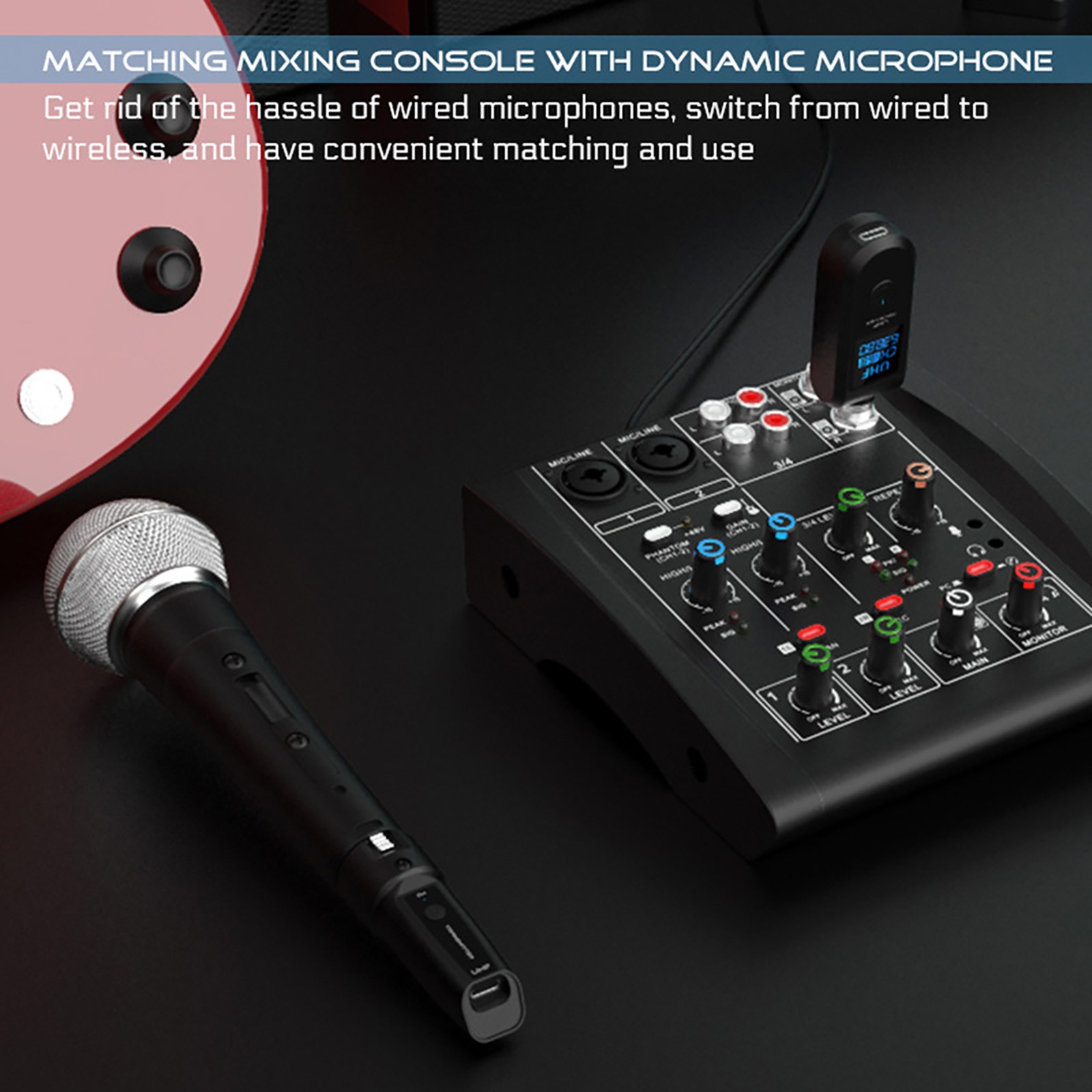 Audio Transmitter&Receiver High Frequency Transmission Fever Grade Sound Quality