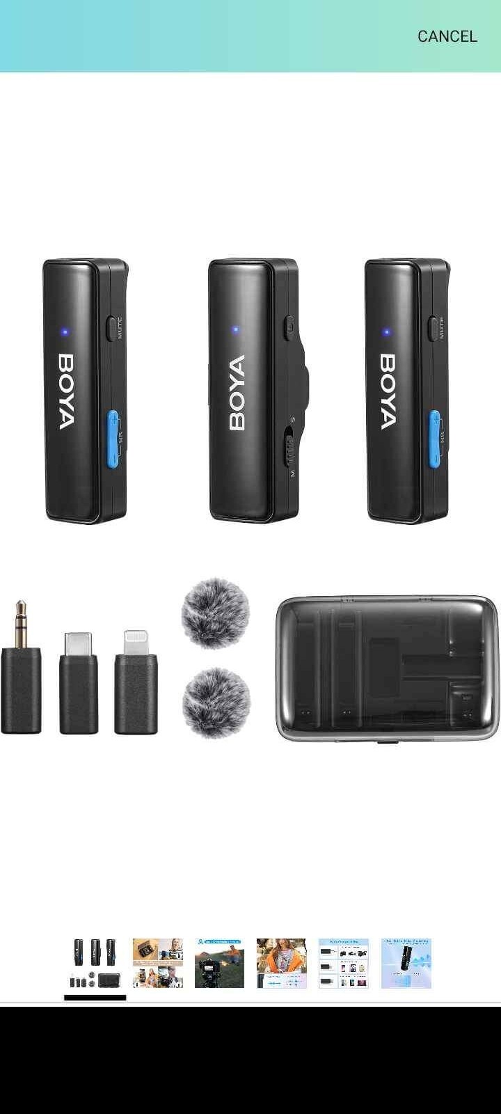 BOYA Wireless Microphones
