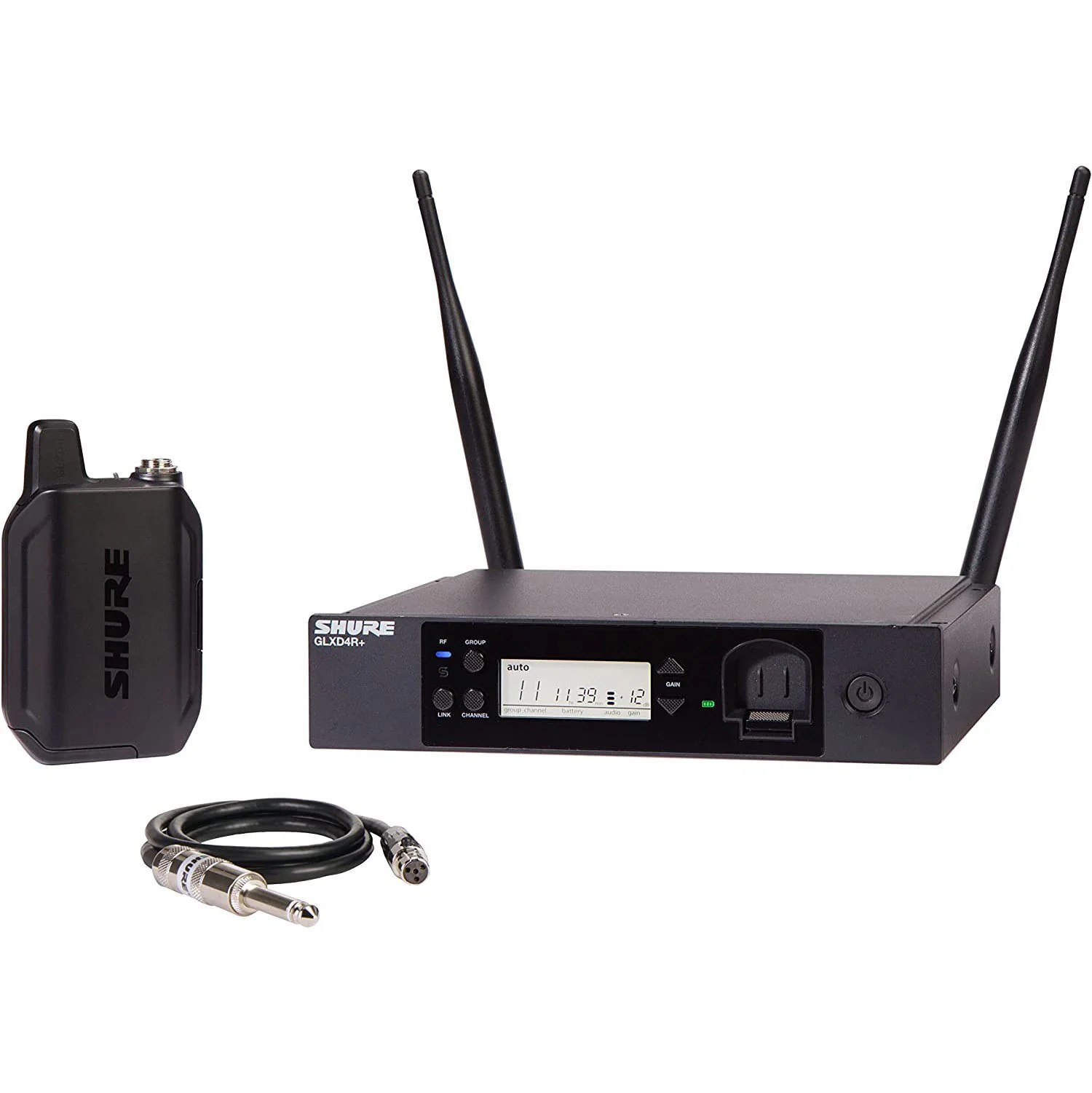 Shure Guitar or Bass Digital Wireless System -Rackmountable GLXD14+