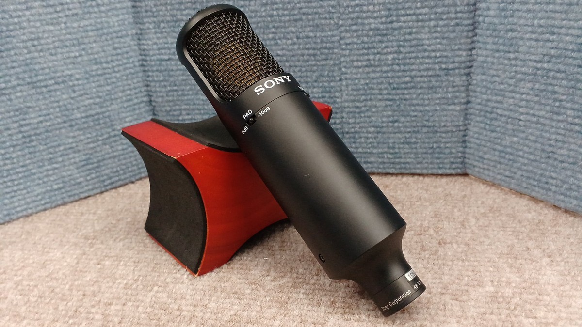 Sony C-80 Condenser Microphone Used Tested