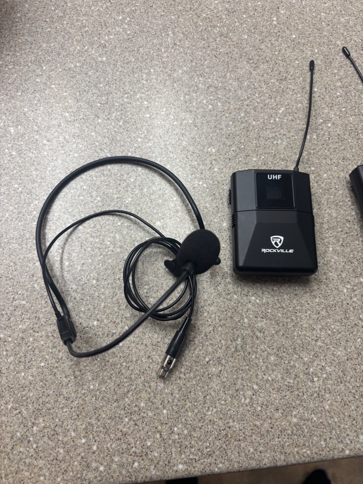 Rockville RWM1203VH Dual UHF Headset & Guitar Wireless Microphone System
