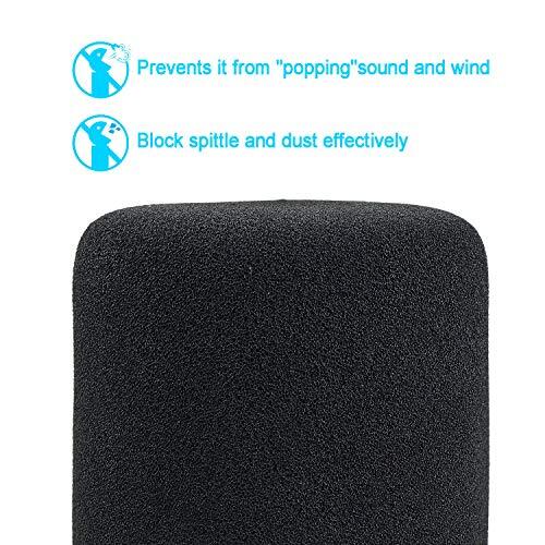Foam Mic Windscreen, Pop Filter Wind Cover fits MXL 770 MXL 990 Condenser