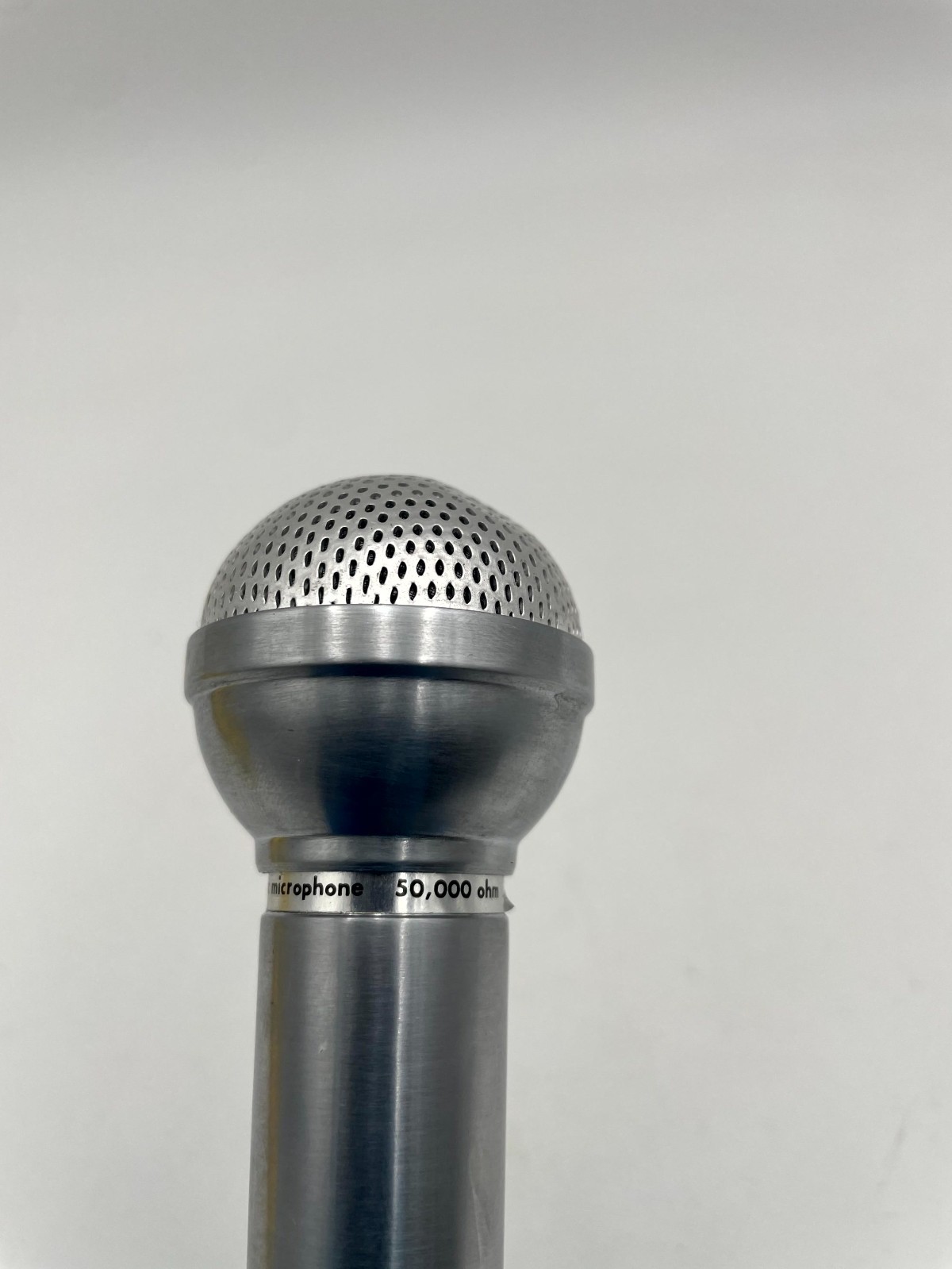 Calrad DM-31C Highball Dynamic Microphone Silver Wired On/Off Switch 50,000 Ohm