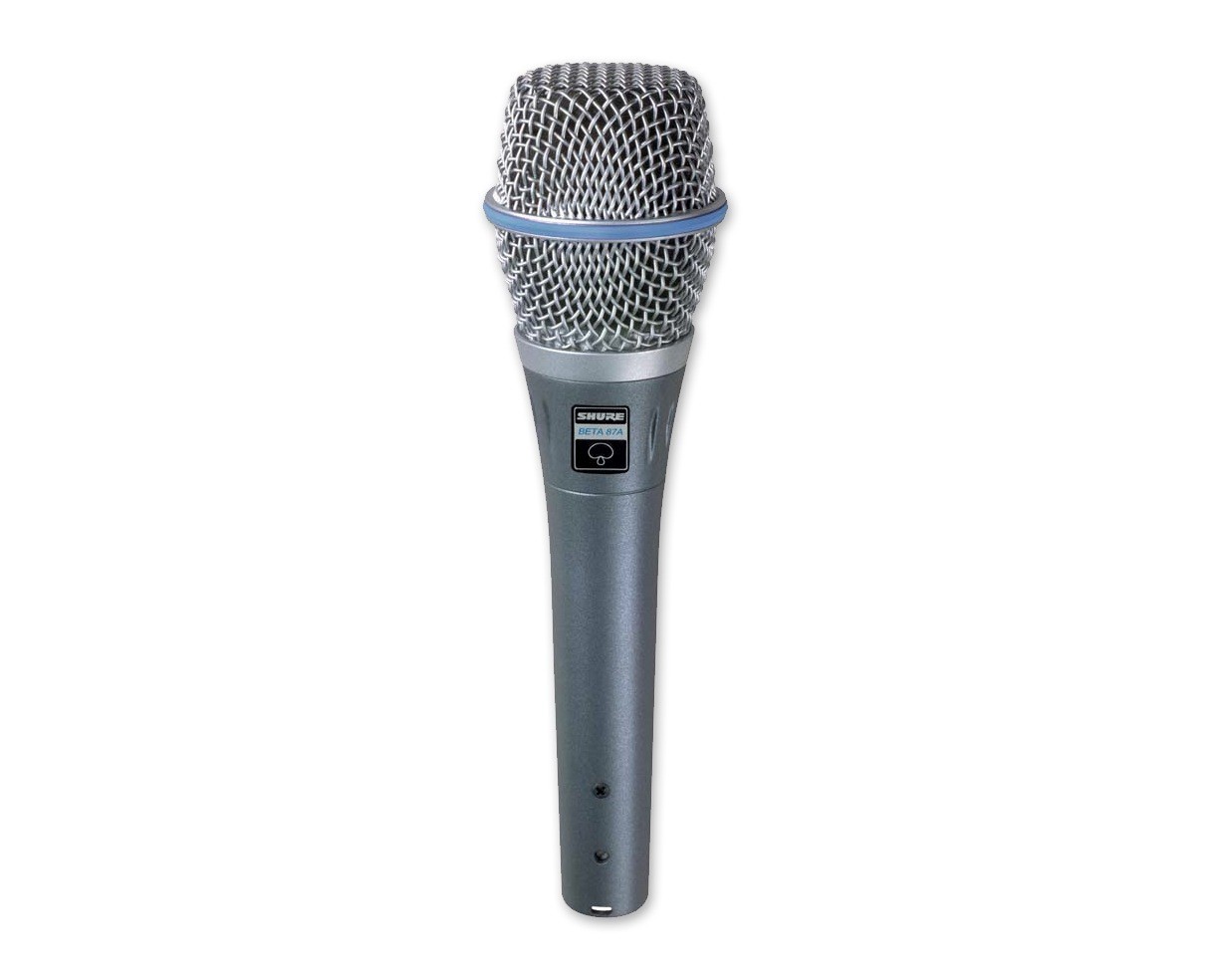 Shure Beta 87A Supercardioid Electret Condenser Vocal Microphone Mic