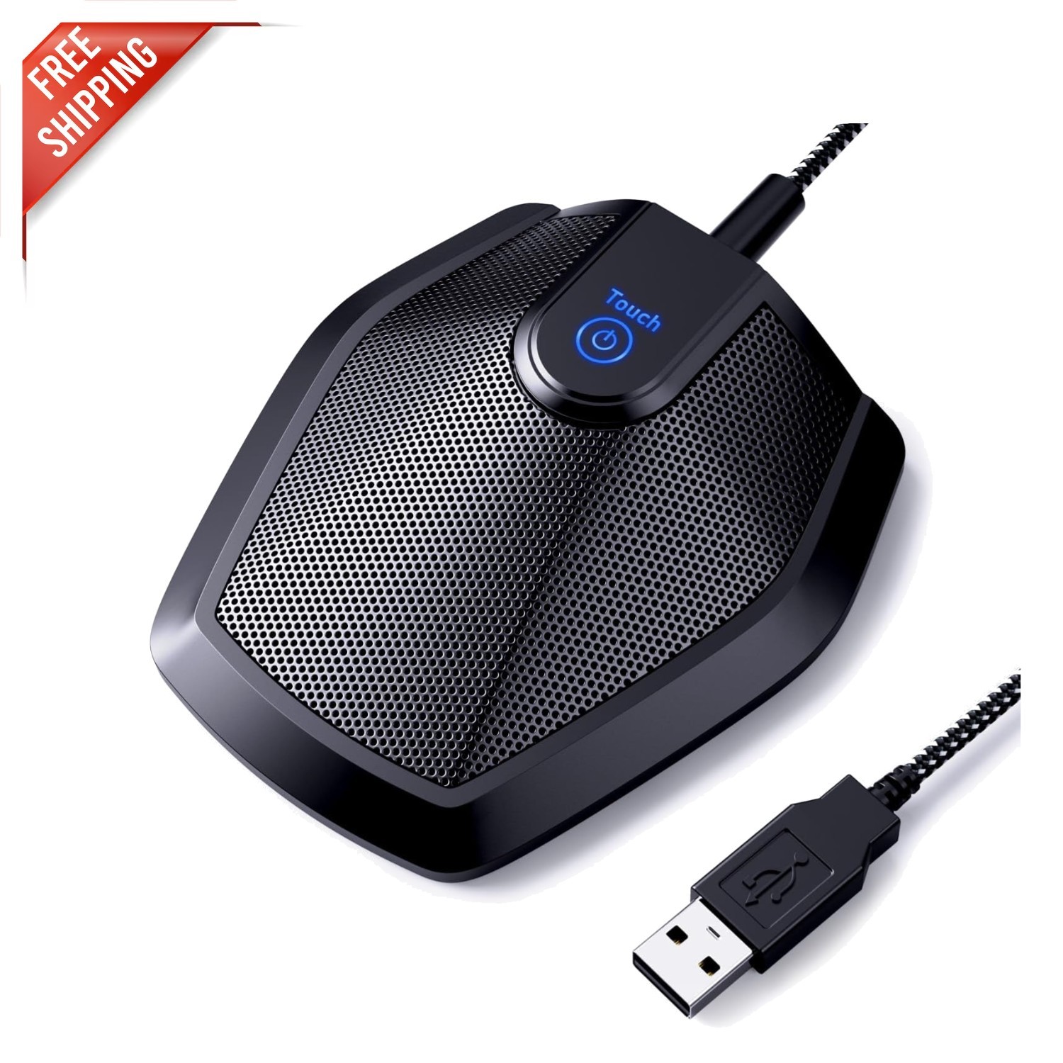 Durable Mini USB Microphone with Voice Activation – Perfect for Court Reports