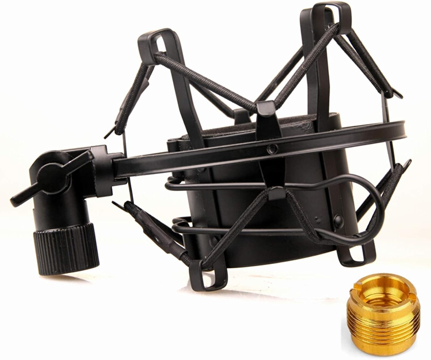 Universal Microphone Shock Mount,Most Advanced Cobweb Anti-Vibration Structur…