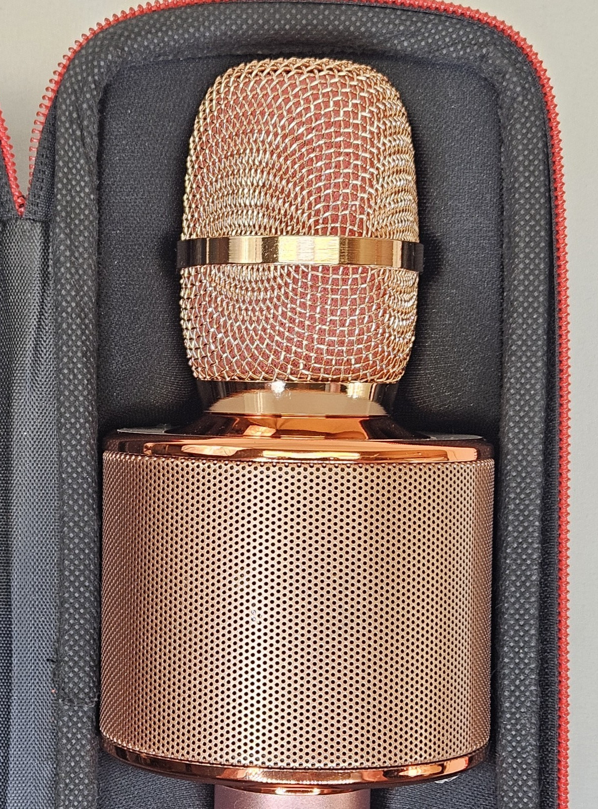 Bonnok Wireless Karaoke Microphone Rose Gold