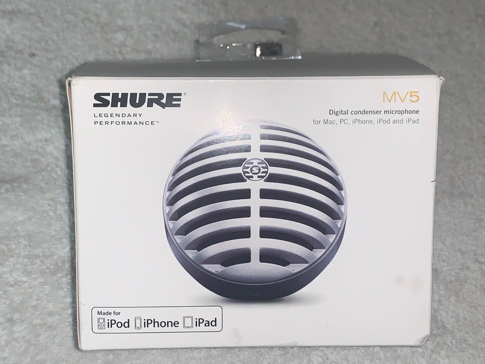 Shure USB MV5 Condenser Microphone