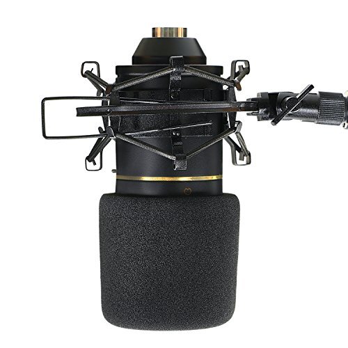 Foam Mic Windscreen, Pop Filter Wind Cover fits MXL 770 MXL 990 Condenser