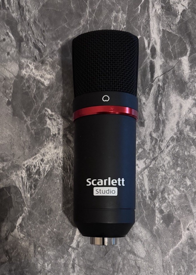Scarlett Studio Mic CM25 MKII Condenser Microphone Only