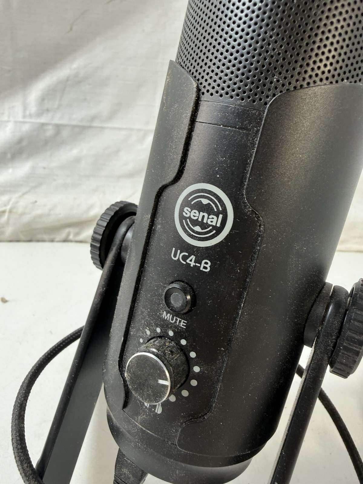 Senal UC4-B USB Multi-Pattern Condenser Microphone – 24-Bit/192kHz Stand Cable