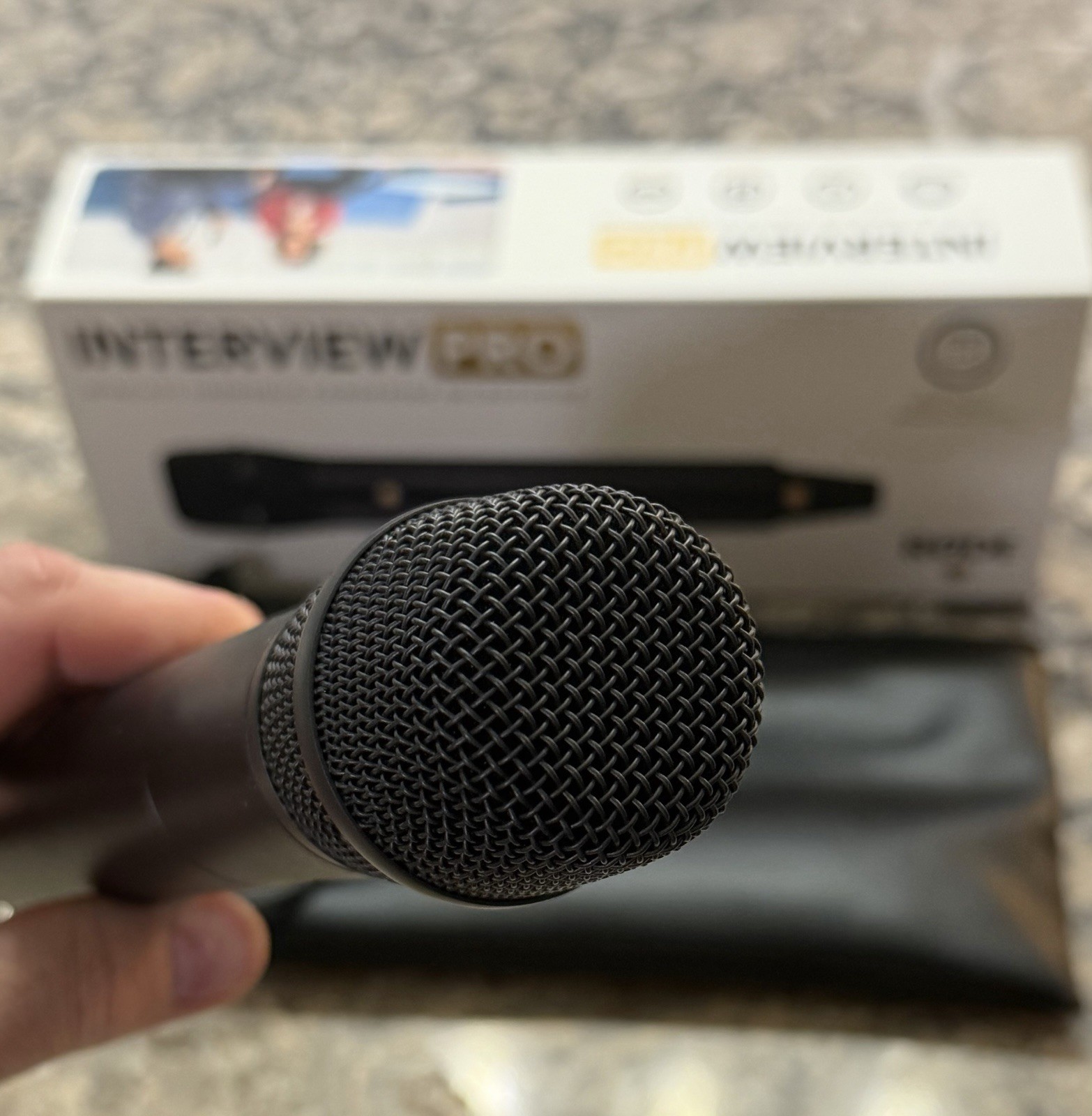 RØDE Interview PRO Wireless Handheld Condenser Microphone Mint Complete Box