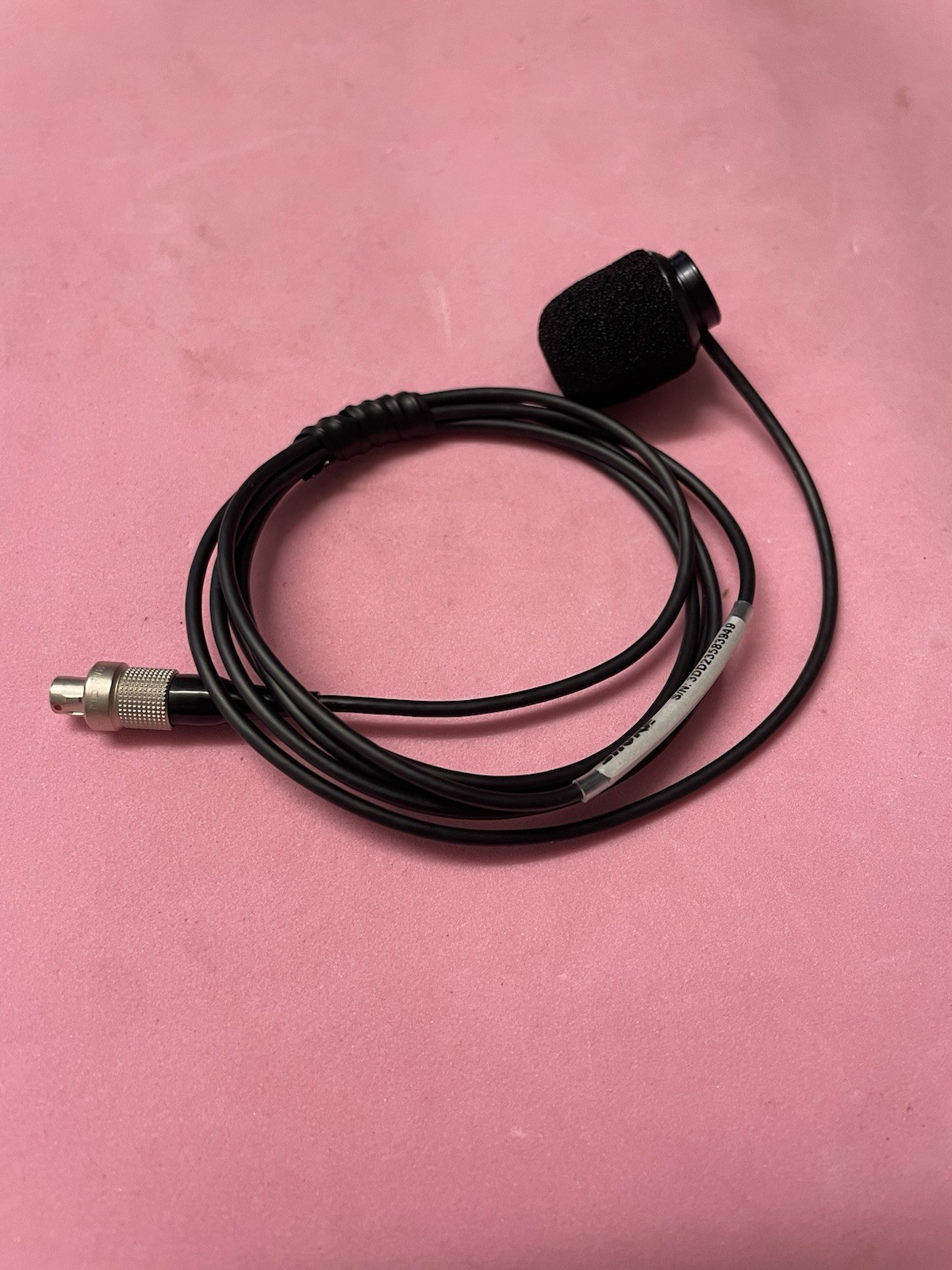 Shure WL185m Low-Profile Cardioid Lavalier Microphone wl185MB/C-LM3