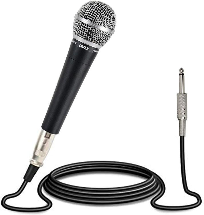 Pyle Handheld Microphone PDMIC58 – Dynamic Moving Coil Cardioid Unidirectional I