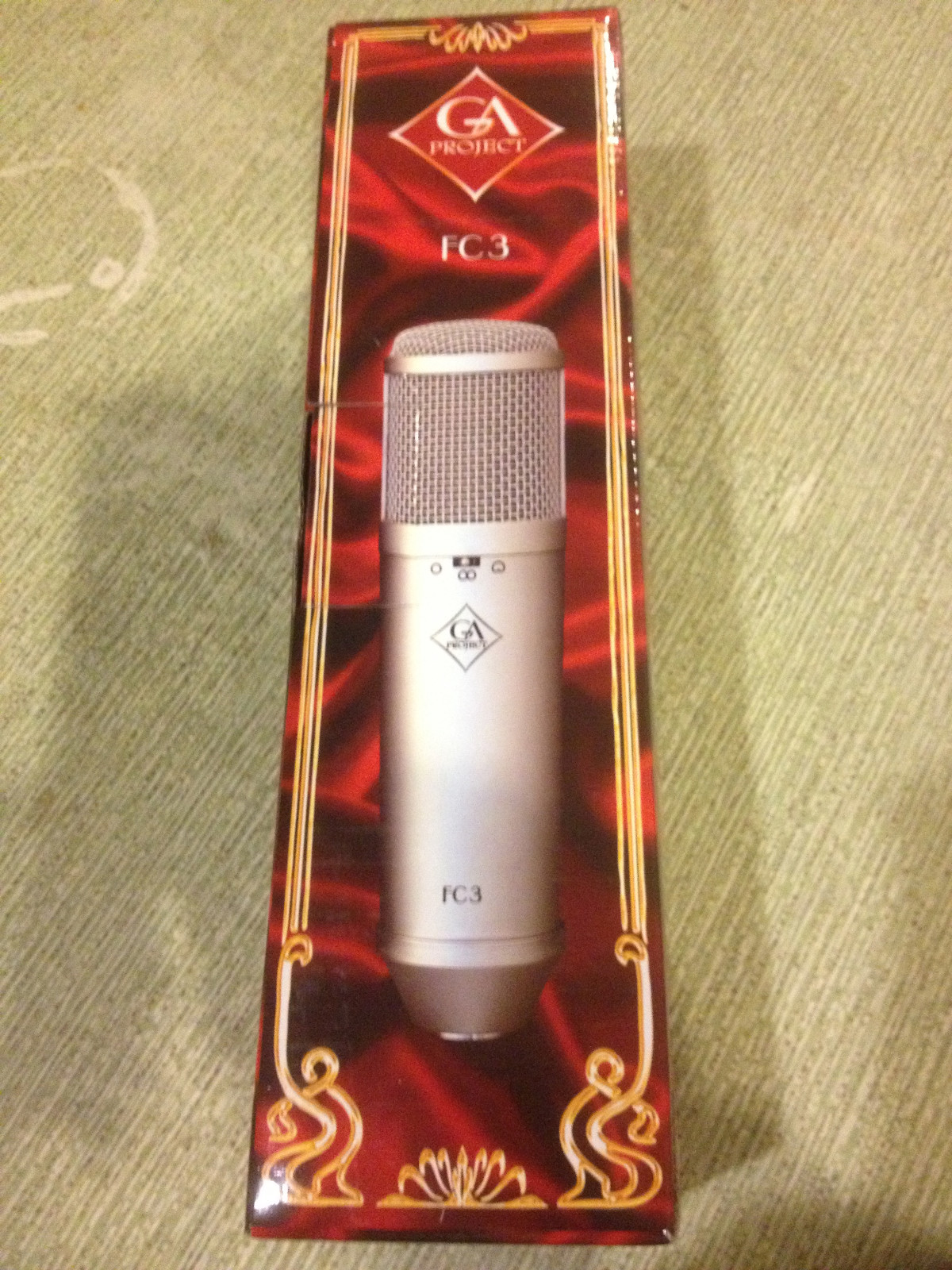 Golden Age Project FC-3 Multi-Pattern Large Diaphragm Condenser Microphone NEW!